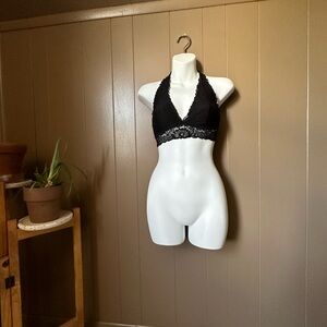 Victoria Secret lace and floral strappy adjustable bralette with padding